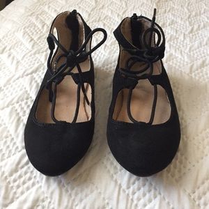 Old navy black flats